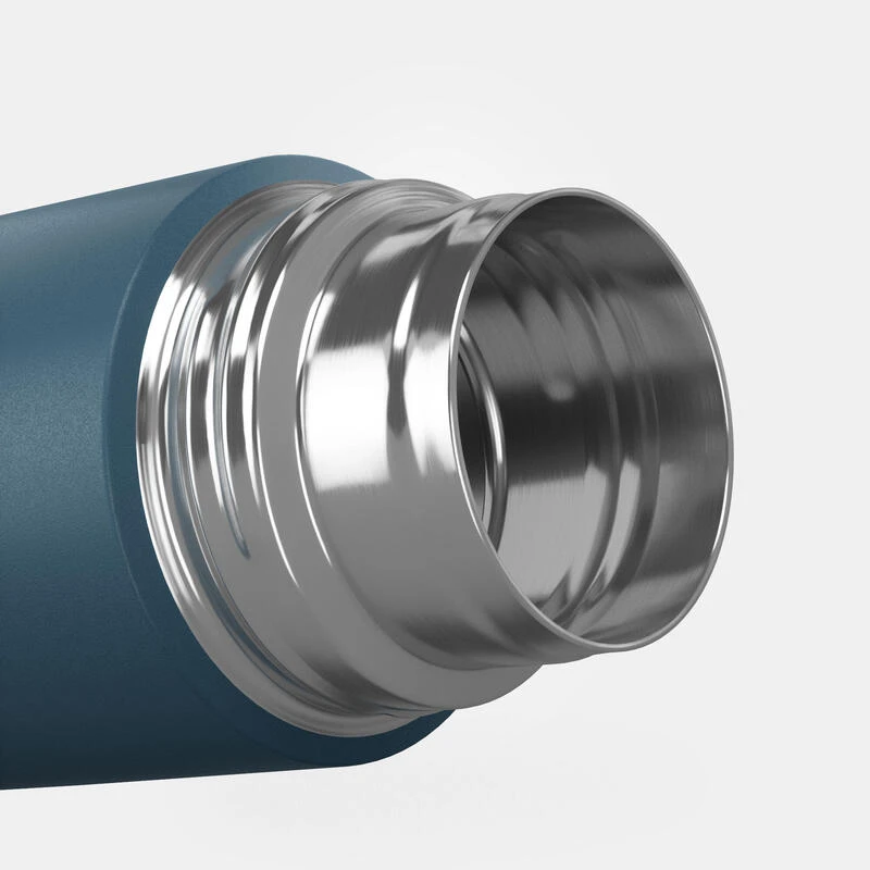 Quechua Bouteille Isotherme Inox 0,4L Avec Gobelet Pour La Randonnée - Bleu – Image 7