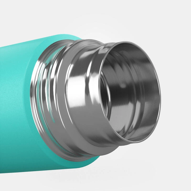 Quechua Bouteille Isotherme Inox 0,4L Avec Gobelet Pour La Randonnée - Turquoise – Image 7