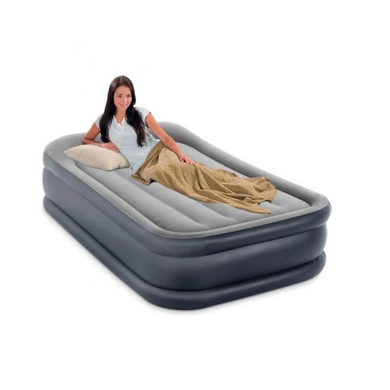 Intex Deluxe Pillow Rest Raised Twin - Lit Gonflable - 191x99x42cm - Avec Accessoires – Image 3