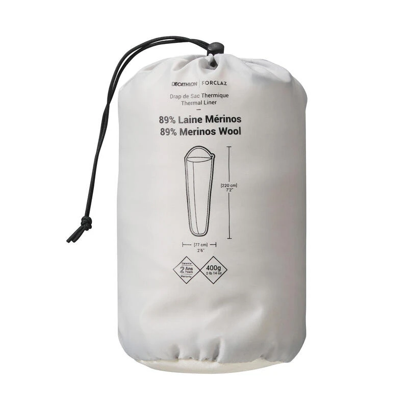 Drap De Sac De Trekking - MT500 Mérinos – Image 2