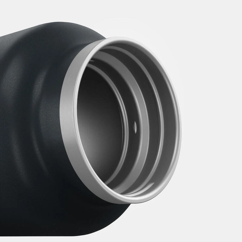 Quechua Gourde MH100 Isotherme (inox Double Paroi à Vide D'air) 0,95L Large Ouverture – Image 7