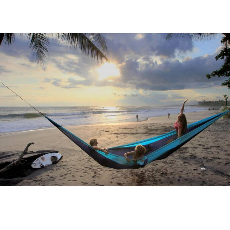 TICKET TO THE MOON Hamac King SizeAqua / Gris Foncé – Image 5