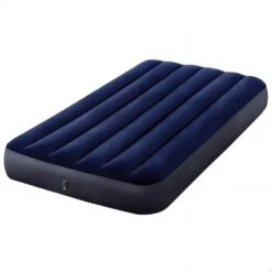 Matelas Gonflable - Intex Classic Downy -1 Personne - 99x191x25 Cm (BxLxH)