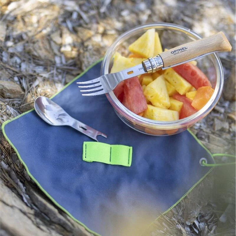 Set Complet Opinel Picnic+ - Opinel N°8 + Embouts Cuillère Et Fourchette – Image 3