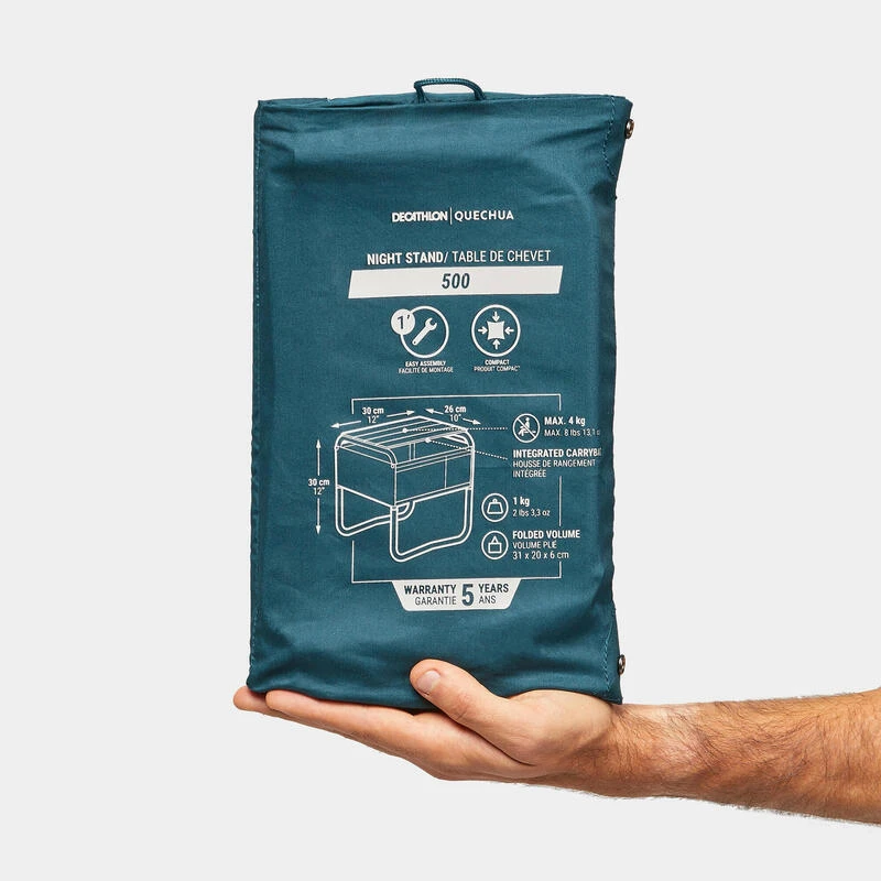 Quechua Table De Chevet Pour Le Camping - Compact – Image 3