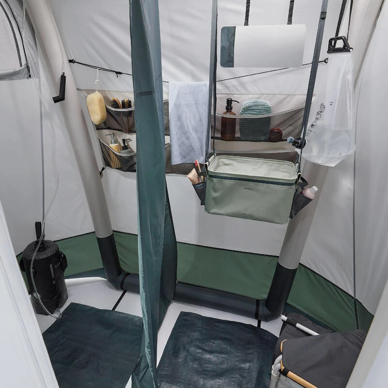 Quechua TENTE DE DOUCHE DE CAMPING GONFLABLE - AIRSECONDS - TISSU FRESH – Image 4